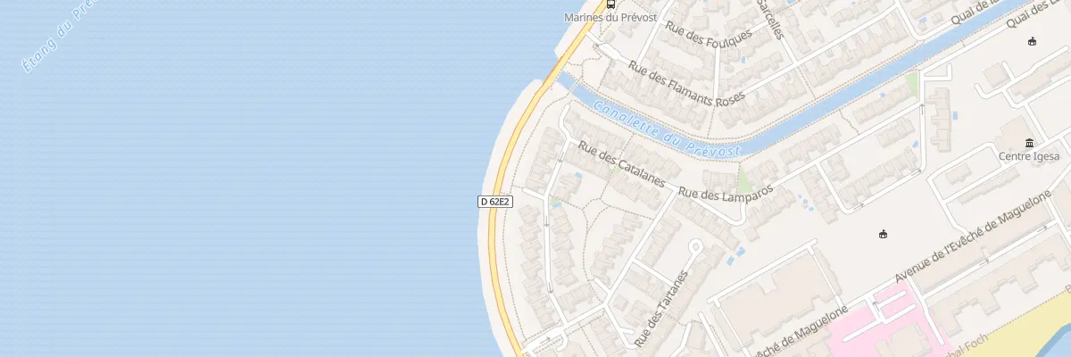 Plan du 31 Rue des Catalanes à Palavas-les-Flots