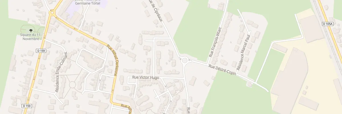 Plan du 27 Rue de Cipreaux à Feignies