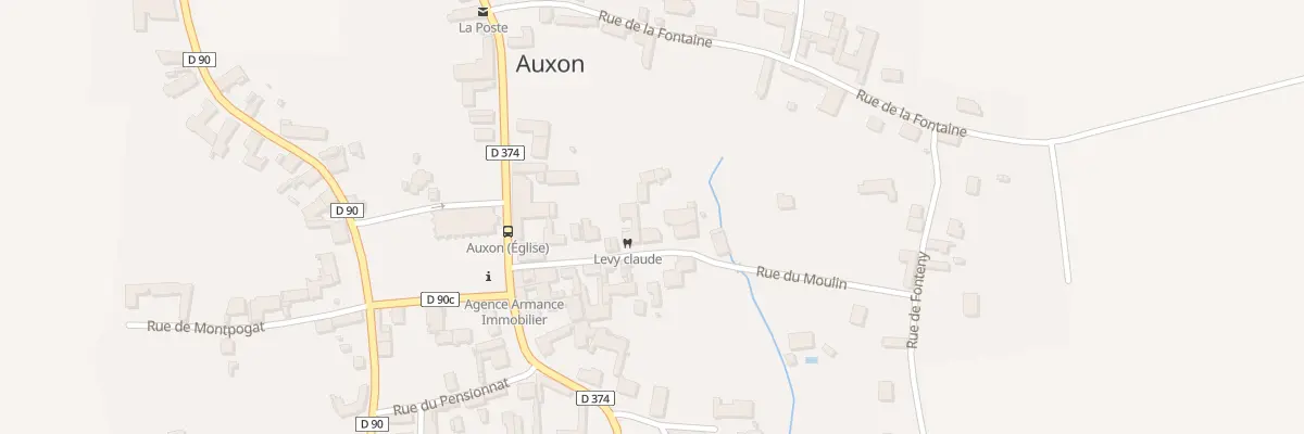 Plan du 115 Rue du Moulin à Auxon