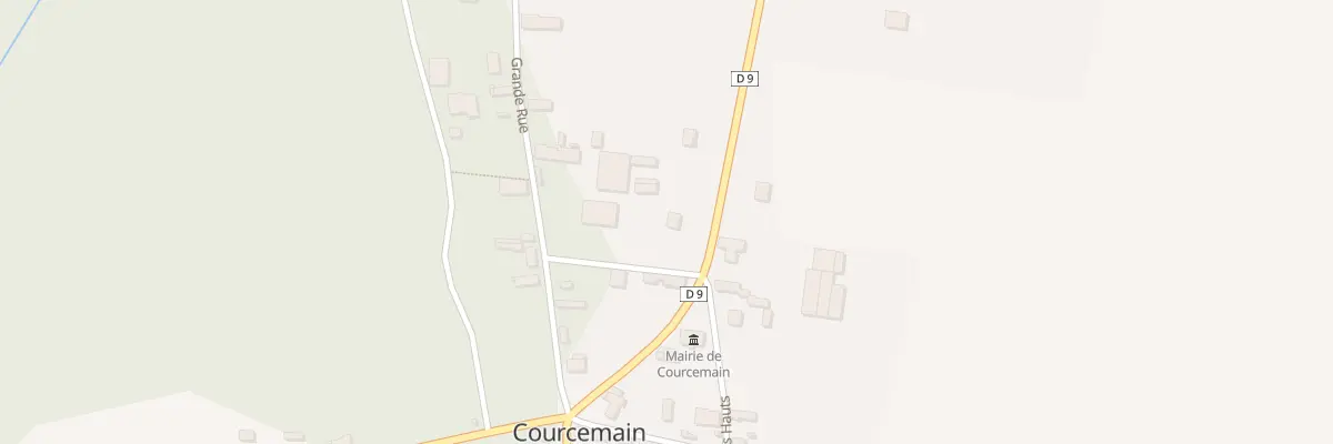 Plan du 5 Rue de la Mairie à Courcemain