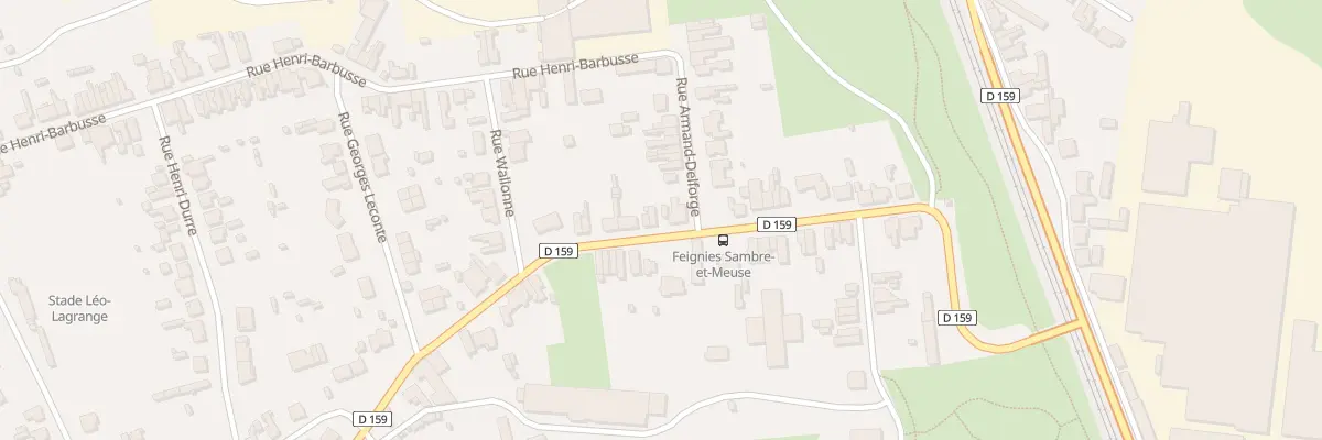 Plan du 127 Rue de la République à Feignies