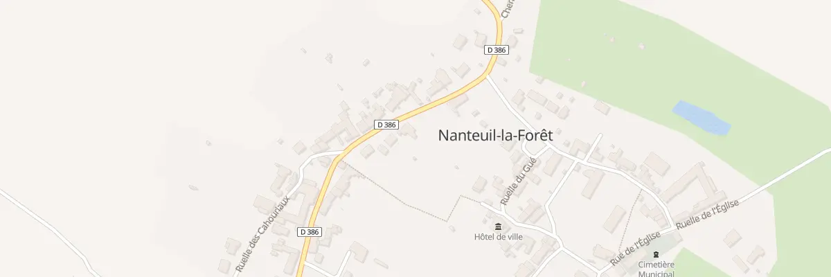 Plan du 400 Rue de Bré à Nanteuil-la-Forêt