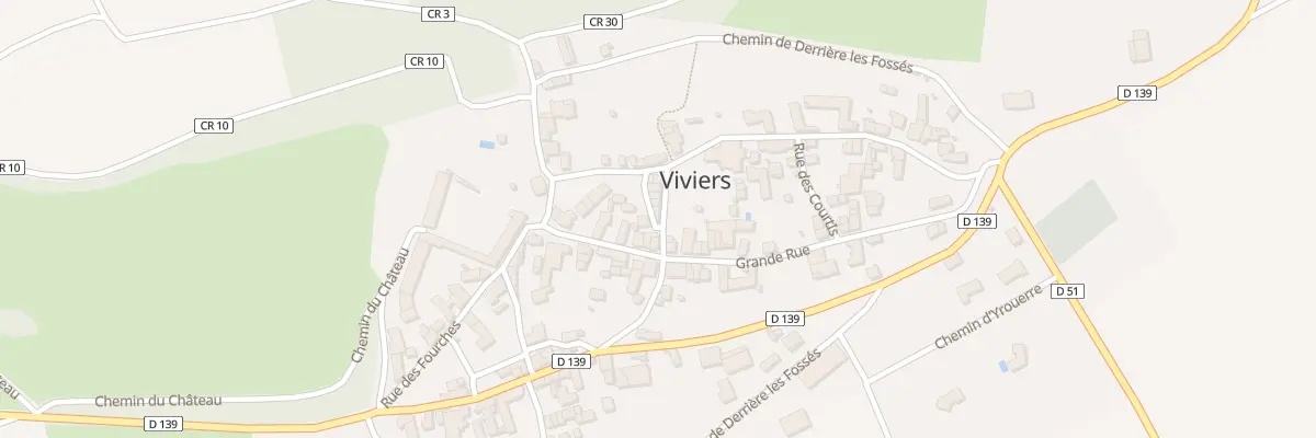 Plan du 1 Rue du Grand Four à Viviers
