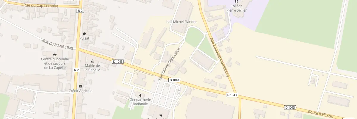 Plan du 15 Rue de l’Armistice à La Capelle
