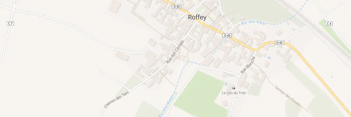 Plan du 17 Rue aux Comtes à Roffey