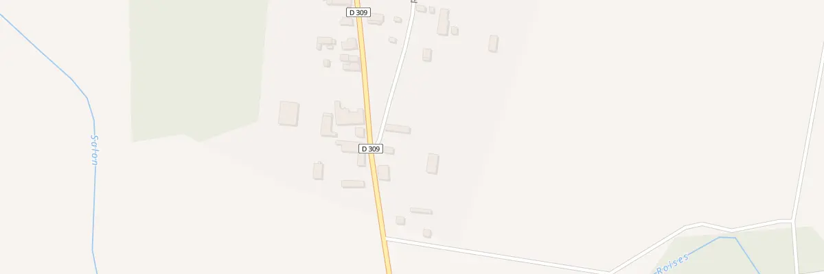 Plan du 4 Rue des Hauts à Courcemain