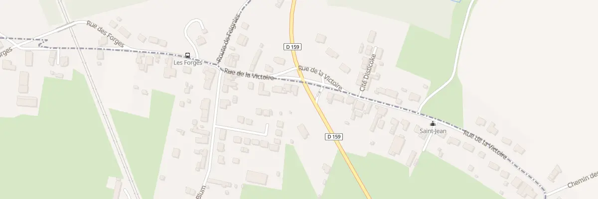 Plan du 137 Rue de la Victoire à Feignies