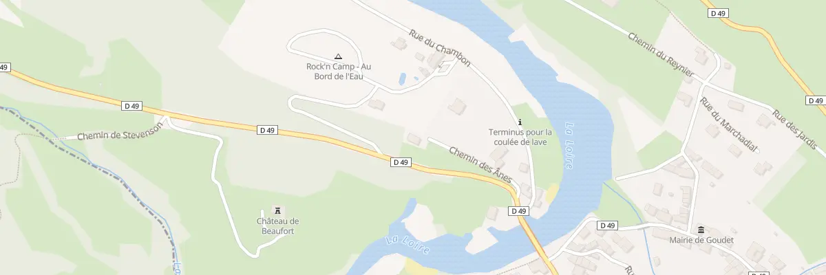 Plan du 5113A Le Chambon à Goudet