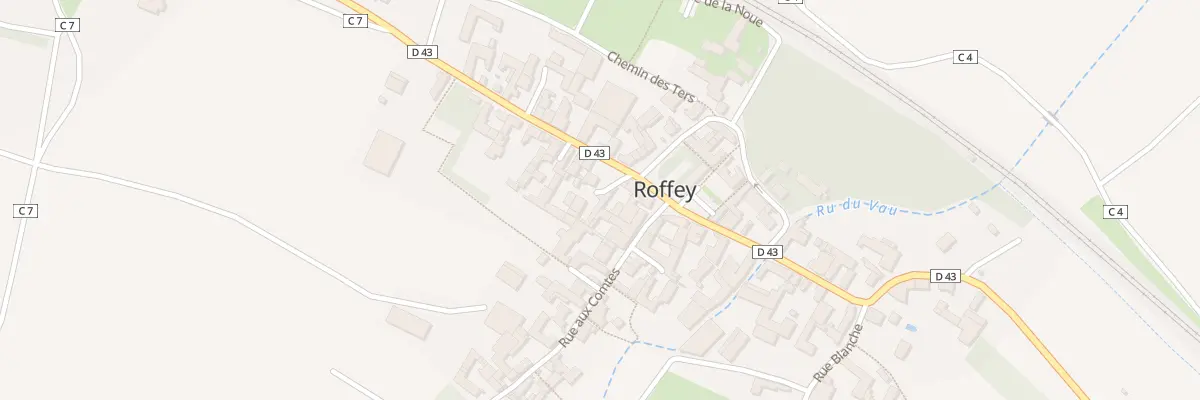 Plan du 3 Rue des Sardins à Roffey