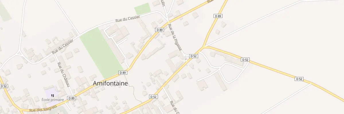Plan du 37 Gr Gde Rue à Amifontaine