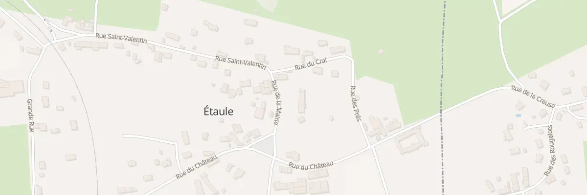Plan du 4 Rue de la Mairie à Étaule