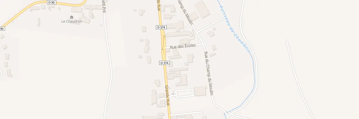 Plan du 371 Gr Grande Rue à Auxon