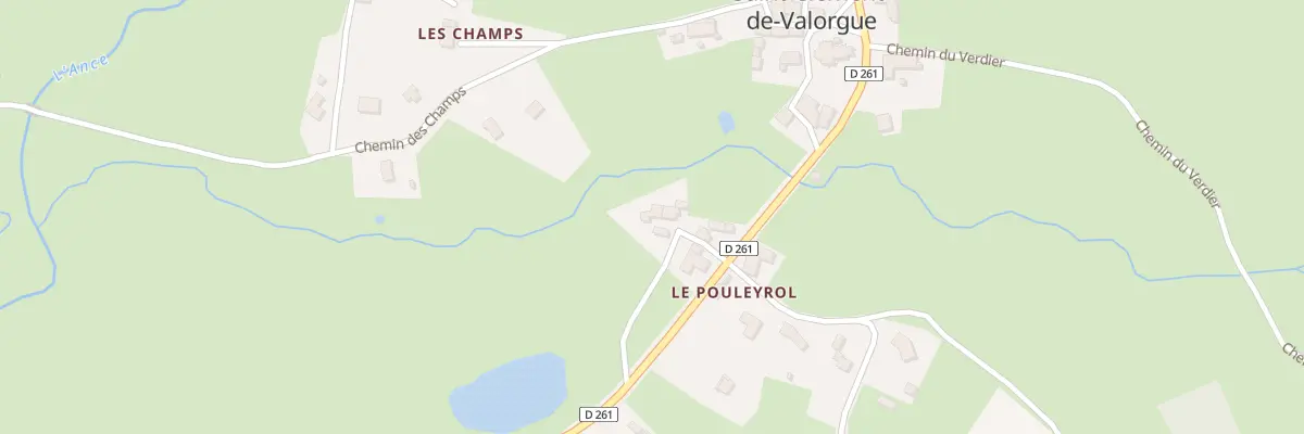 Plan du 54 Imp du Ruisseau à Saint-Clément-de-Valorgue