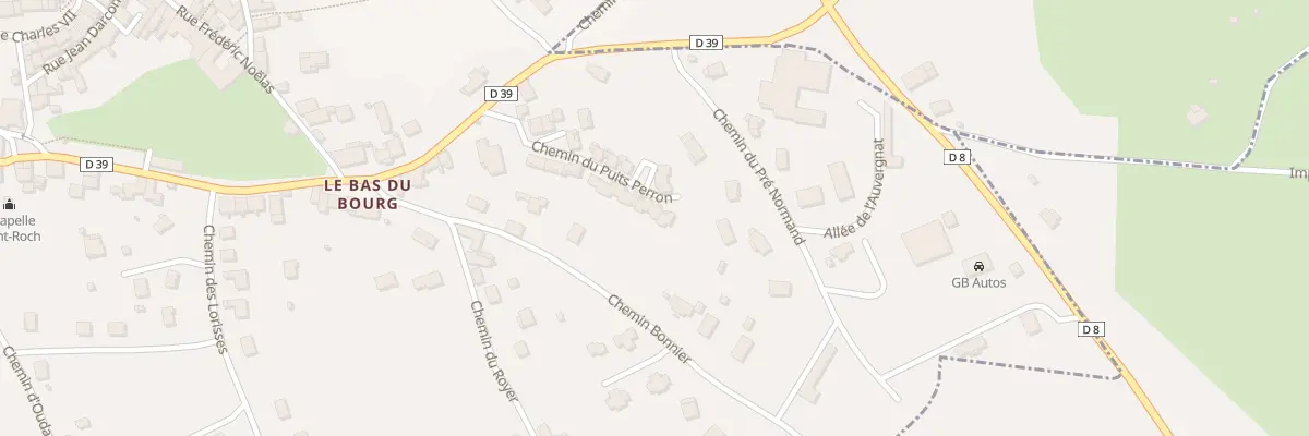 Plan du 148 Chem du Puits Perron à Saint-Haon-le-Châtel