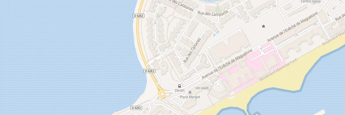 Plan du 4 Rue des Tartanes à Palavas-les-Flots