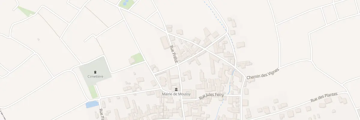 Plan du 12 Rue Prélot à Moussy