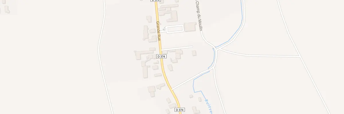 Plan du 523 Gr Grande Rue à Auxon