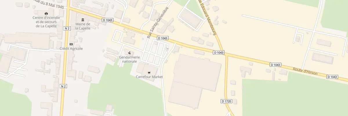 Plan du 10 Rue de l’Armistice à La Capelle
