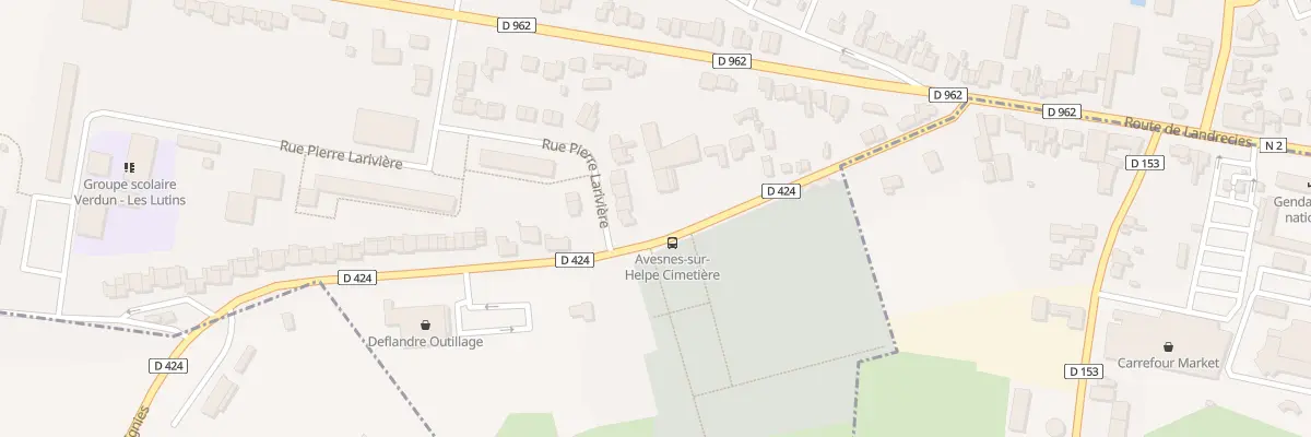 Plan du 18 Rue de Cartignies à Avesnes-sur-Helpe