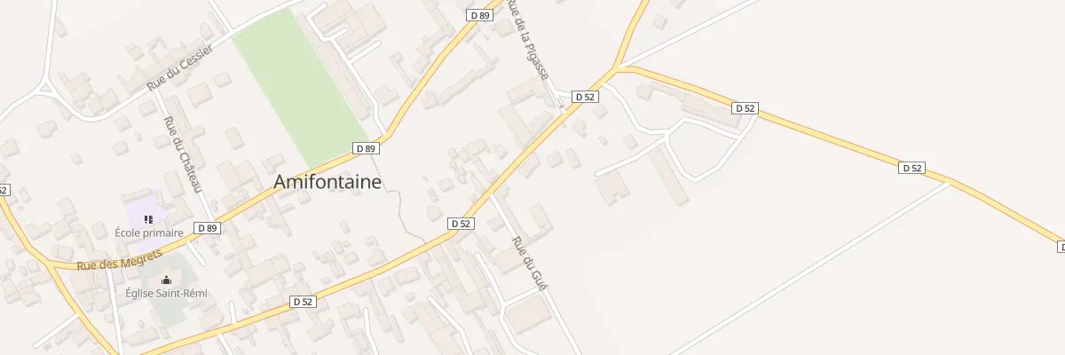 Plan du 32 Gr Gde Rue à Amifontaine