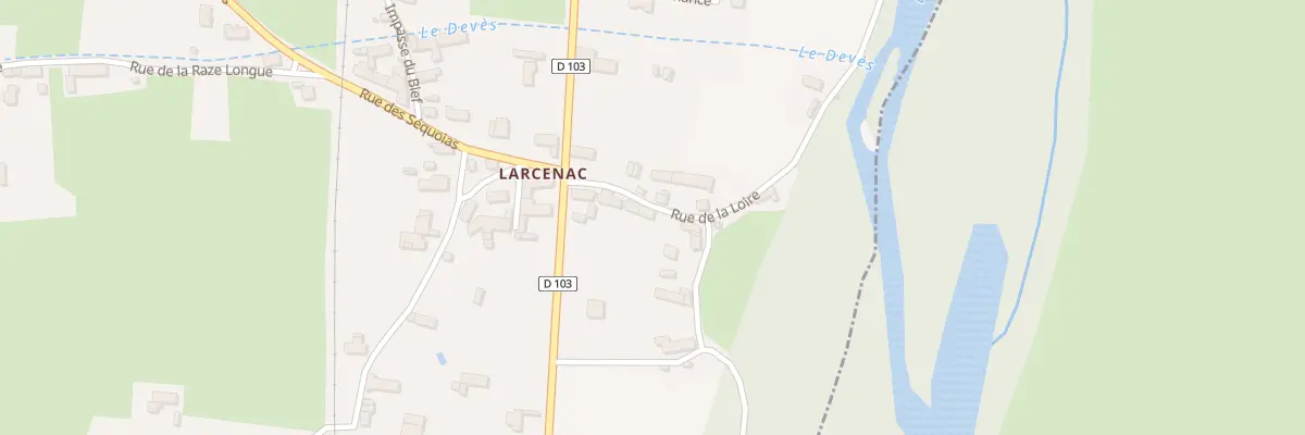 Plan du 6 Rue de la Loire à Saint-Vincent