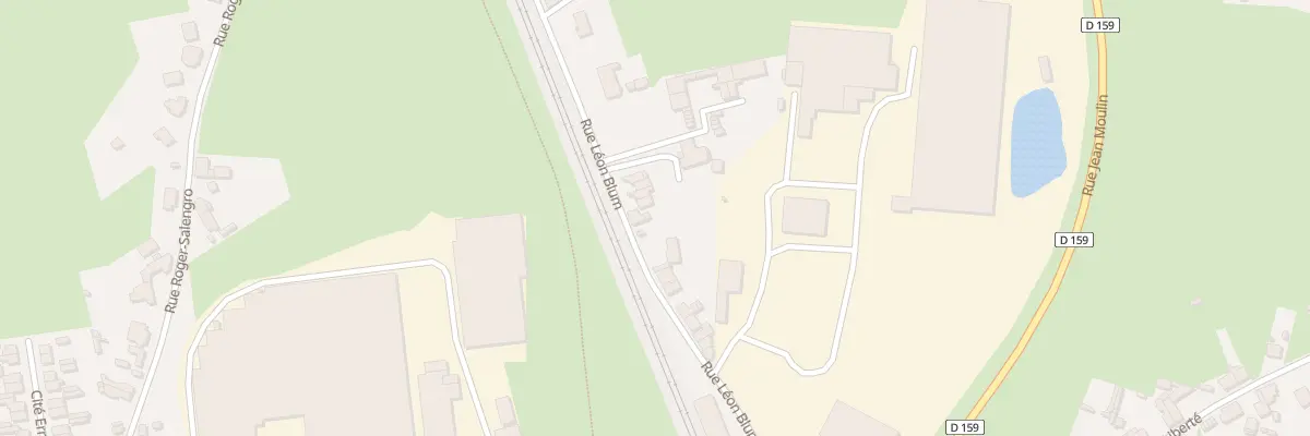 Plan du 58 Rue Léon Blum à Feignies