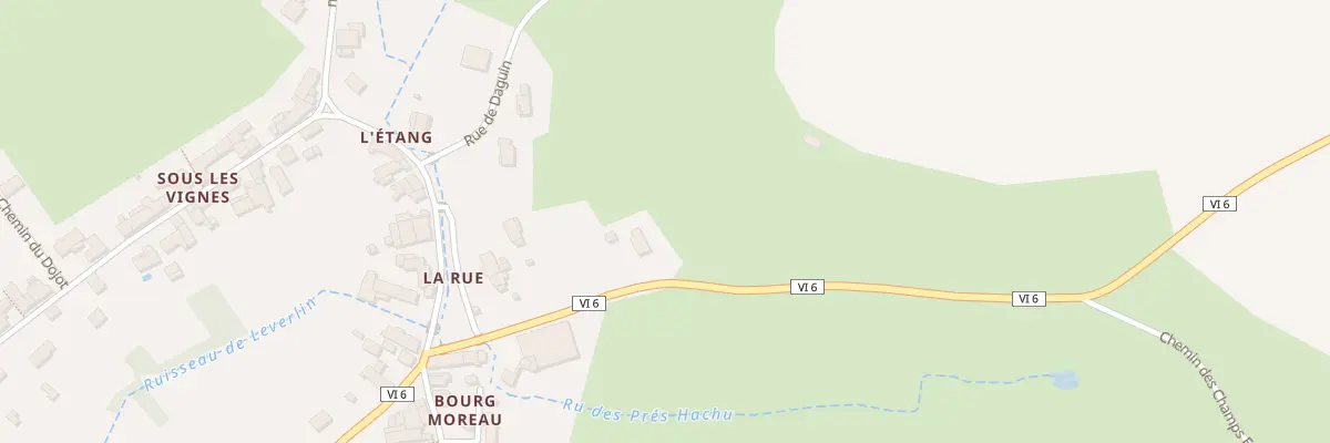 Plan du 5 Rte Sainte Colombe à Thory
