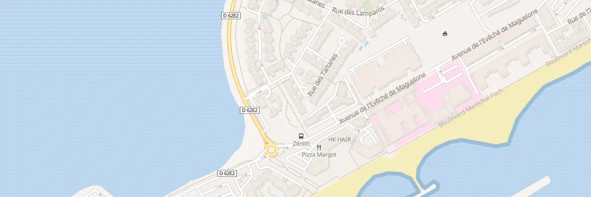 Plan du 10 Rue des Tartanes à Palavas-les-Flots