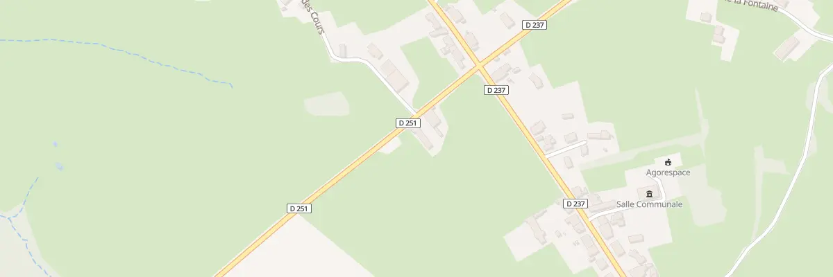 Plan du 93 Rte du Domaine Neuf aux Guerreaux