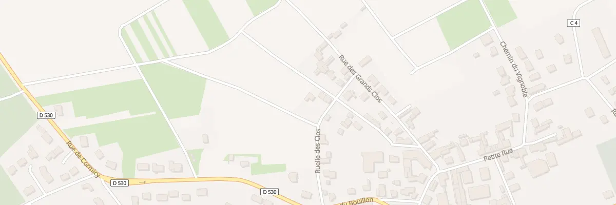 Plan du 7 Rue des Petits Clos à Cauroy-lès-Hermonville