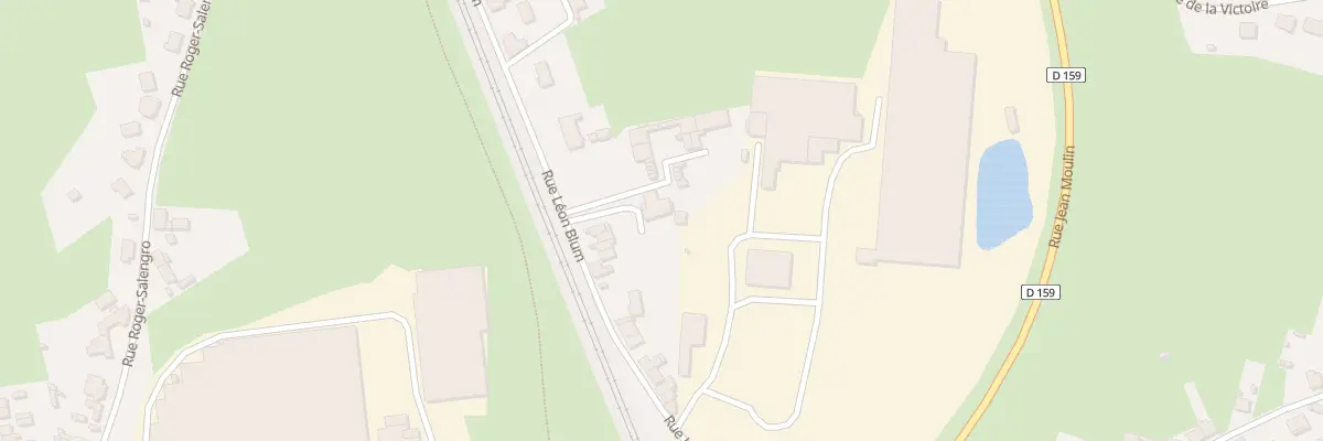 Plan du 68 Rue Léon Blum à Feignies