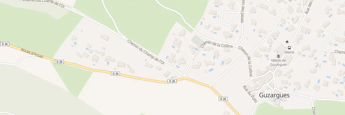 Plan du 81 Les Cambajons à Guzargues