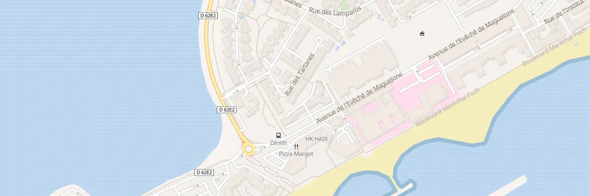 Plan du 20 Rue des Tartanes à Palavas-les-Flots