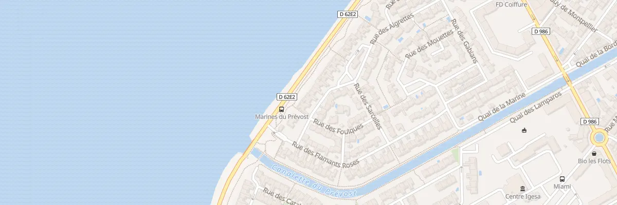 Plan du 48 Rue des Aigrettes à Palavas-les-Flots