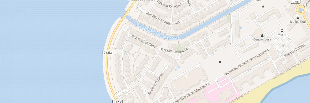 Plan du 48 Rue des Catalanes à Palavas-les-Flots