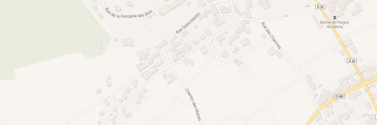 Plan du 7 Rue des Monts Coupes à Pargny-lès-Reims