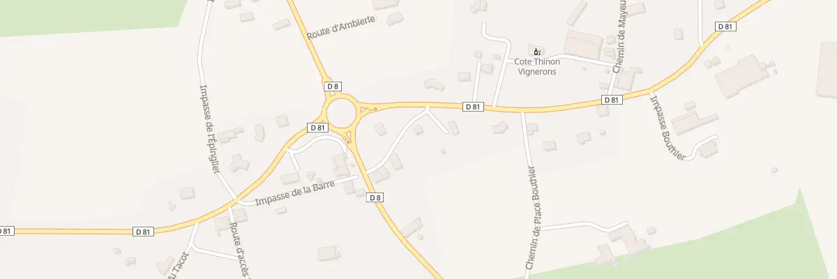 Plan du 98 Pas des Hortensias à Saint-Haon-le-Vieux