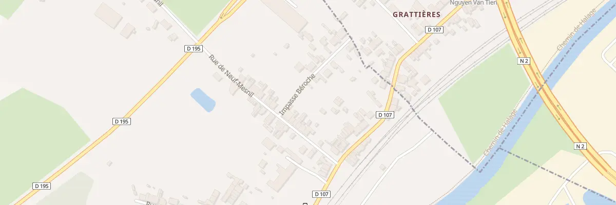 Plan du 22 Rue de Neuf-mesnil à Hautmont