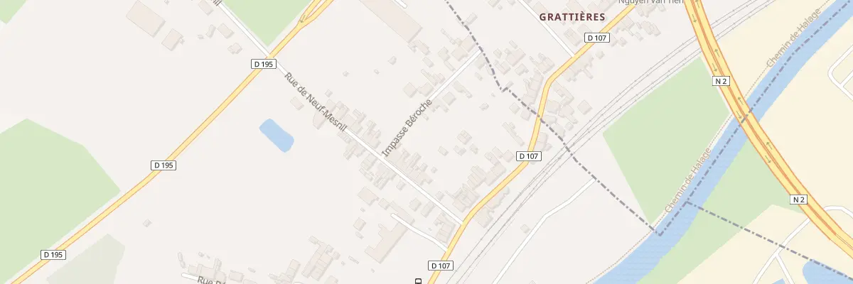 Plan du 20 Rue de Neuf-mesnil à Hautmont