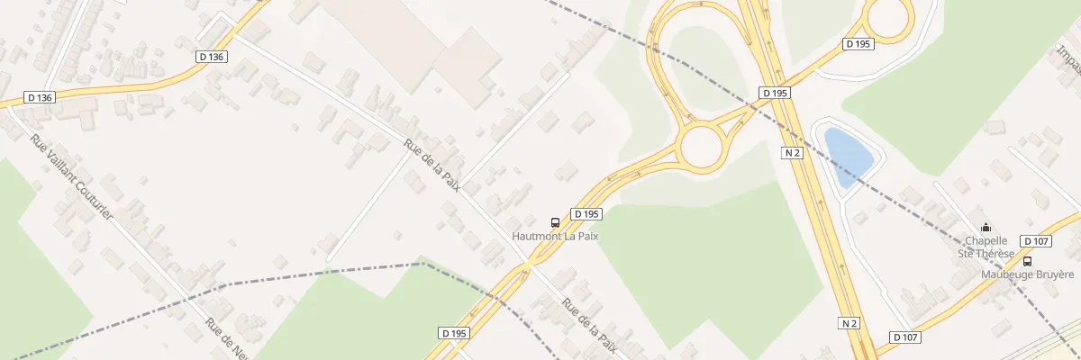 Plan du 57T Rue de la Paix à Neuf-Mesnil