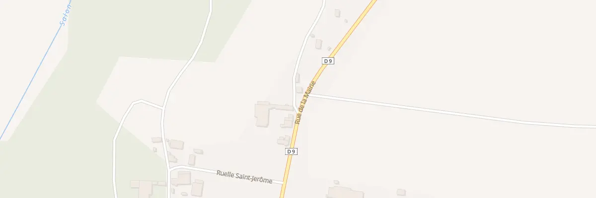 Plan du 25 Rue de la Mairie à Courcemain