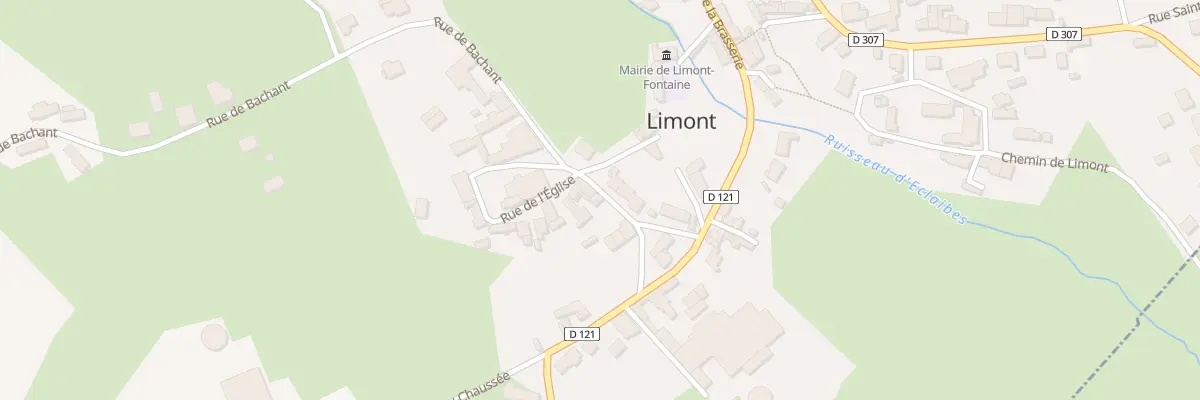 Plan du 3 Rue de l’Eglise à Limont-Fontaine