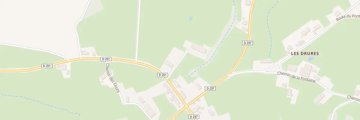 Plan du 92 Rte de Bourbon aux Guerreaux