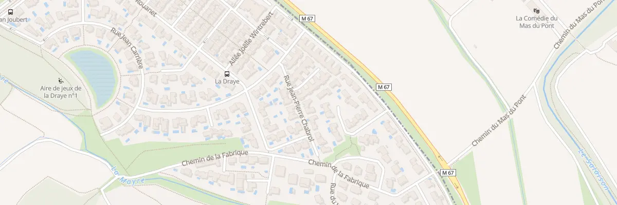Plan du 7 Rue Jean-pierre Chabrol à Jacou
