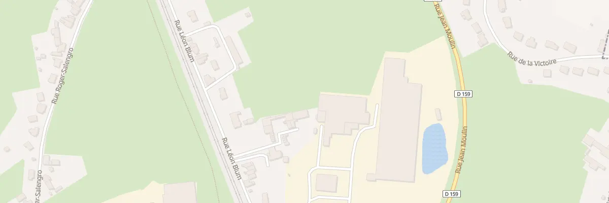 Plan du 80B Rue Léon Blum à Feignies