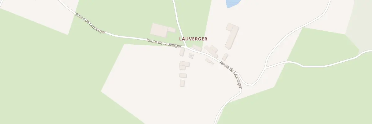 Plan du 10 Rte de Lauverger à Fléty