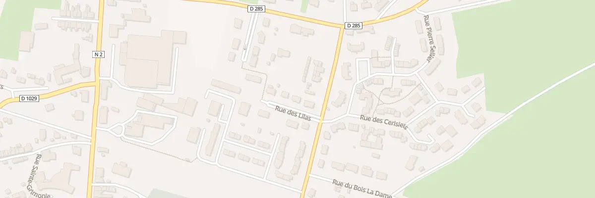 Plan du 4 Rue des Lilas à La Capelle