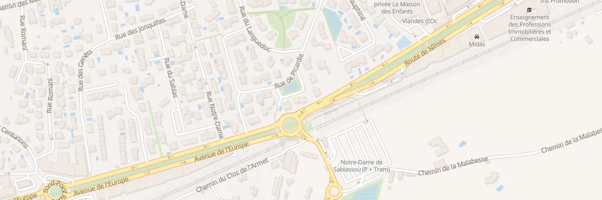 Plan du 32 Rue de Picardie à Castelnau-le-Lez