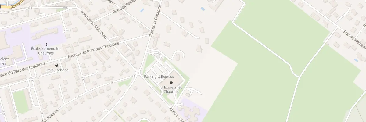Plan du 31 Rue de la Goulotte à Avallon