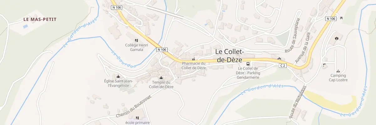 Plan du 5197 Rue Principale au Collet-de-Dèze